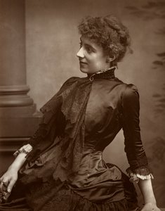 Helen Maud Holt, fru Beerbohm Tree, britisk skuespillerinne, 1884 av Unbekannt