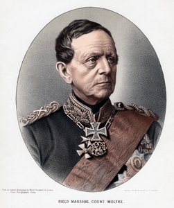 Helmuth Karl Bernhard, grev von Moltke, prøyssisk general og statsmann, c1880 av Unbekannt