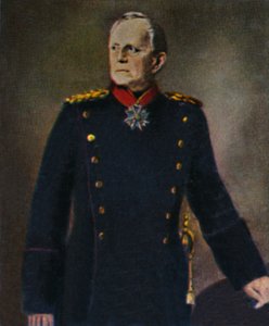 Helmuth von Moltke 1800-1891. - Maleri av Lenbach, 1934. av Unbekannt