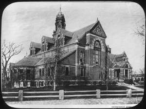 Hemenway Gymnasium, Harvard University, Massachusetts, USA, slutten av 1800- eller begynnelsen av 1900-tallet av Unbekannt