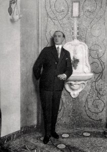 Henry Bataille , fransk dramatiker og poet, 1913 av Unbekannt