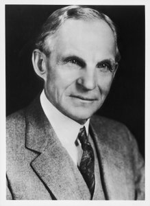 Henry Ford , amerikansk bilingeniør og produsent, 1908 av Unbekannt