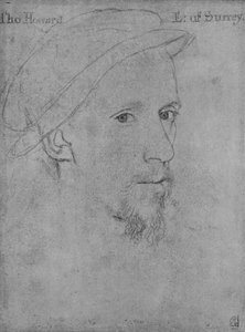 Henry Howard, Earl of Surrey Not av Holbein, 1500-tallet 1945 av Unbekannt