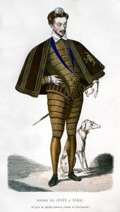 Henrik III, konge av Frankrike, 1500-tallet 1882-1884 av Unbekannt