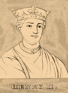 Henrik II, 1133-1189, 1830. av Unbekannt