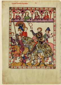 Henry IV Probus, hertug av Schlesia-Wroclaw fra Codex Manesse, mellom 1305 og 1340 av Unbekannt