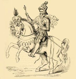 Henrik IV av Frankrike, c1590-1600, 1890. av Unbekannt