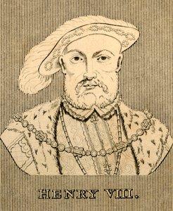 Henrik VIII, 1491-1547, 1830. av Unbekannt