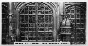 Henry VII Chapel, Westminster Abbey, London, ca 1920-tallet av Unbekannt