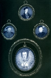Henry VII, Henry VIII, Edward VI, Elizabeth I, 1500-tallet, 1896 av Unbekannt