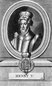 Henry V, konge av England av Unbekannt