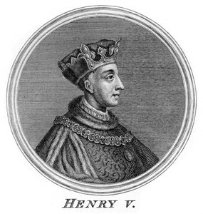 Henry V, konge av England av Unbekannt