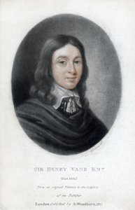 Henry Vane den yngre , statsmann og parlamentsmedlem, 1811 av Unbekannt