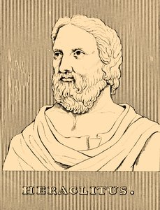 Heraclitus, c535 -c475 f.Kr., 1830. av Unbekannt