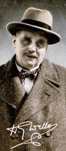 Herbert George HG Wells 1866-1946, engelsk forfatter, 1935 av Unbekannt