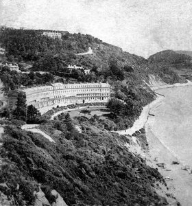 Hesketh Crescent, Torquay, Devon, tidlig på 1900-tallet av Unbekannt