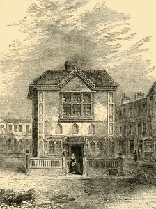 Hicks Hall ca 1750, c1872. av Unbekannt
