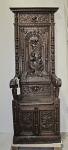 Stall med høy rygg, 1534. av Unbekannt