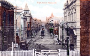 High Street, Fremantle, Australia, ca 1900-tallet av Unbekannt