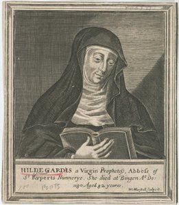 Hildegard av Bingen, 1600-tallet av Unbekannt