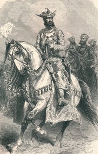 Hans Høyhet Maharajah av Gwalior, 1896. av Unbekannt