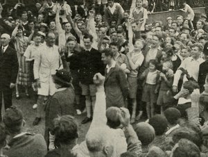 Hans Majestet ved His Boys Camp i Southwold, 1937. av Unbekannt