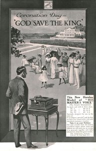 Hans Masters Voice-annonse, 1911. av Unbekannt