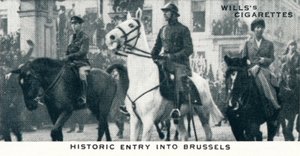 Historisk inntreden i Brussel, 1918 1937 av Unbekannt