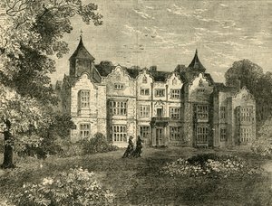 Holland House, fra nord, c1876. av Unbekannt