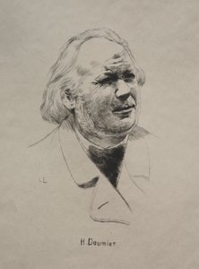 Honore Daumier, 1800-tallet. av Unbekannt