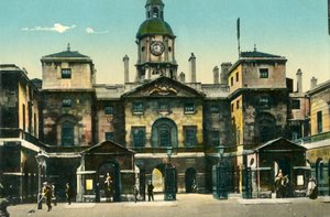 Horse Guards, Whitehall, London, c1910. av Unbekannt