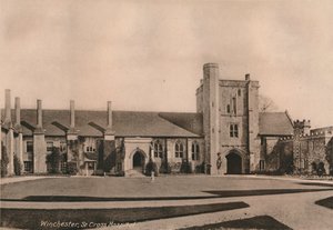 Hospital of St Cross, Winchester, Hampshire, tidlig på 1900-tallet av Unbekannt