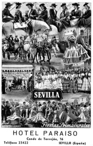 Hotel Paraiso, Sevilla, Spania, 1900-tallet av Unbekannt