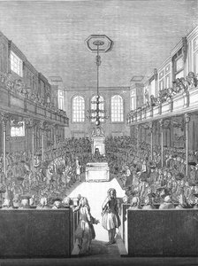 Underhuset på George IIs tid, 1845 av Unbekannt