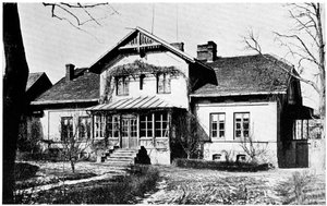Hus der Marie Curie var guvernør, c1887 av Unbekannt