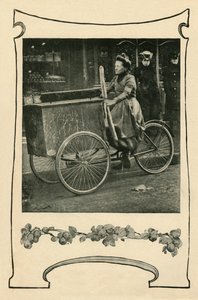 Hvordan brød leveres i Paris, 1901. av Unbekannt