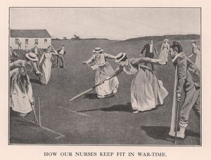 Hvordan sykepleierne våre holder seg i form i krigstid, 1901 1912 av Unbekannt