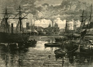 Skrog, fra havnene, 1898. av Unbekannt