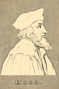 Huss,  c1369-1415, 1830. av Unbekannt