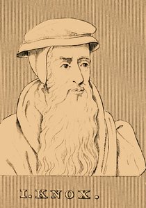 I. Knox, c1513-1572, 1830. av Unbekannt