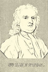 I. Newton, 1642-1727, 1830. av Unbekannt