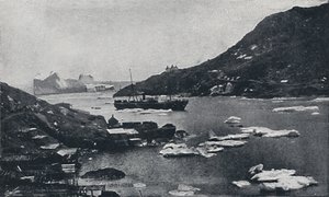 Isfjell i St. Johns Harbour, 1924 av Unbekannt