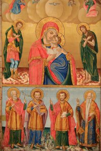 Ikon i Saint Dimitrios ortodokse kirke Thessalonique Hellas av Unbekannt