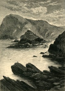 Ilfracombe - Utsikt fra klippene ved bunnen av Capstone, 1898. av Unbekannt