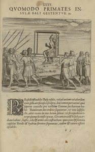 Illustrasjon hentet fra boken India Orientalis av ukjent forfatter og utgitt av Excudebat Matthaeus Beckerus av Unbekannt
