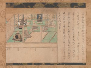 Illustrert biografi om Honen Shuikotokuden-e, ca. 1310-20. av Unbekannt