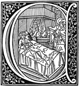 Illustrasjon fra Boethius, The Consolation of Philosophy, 1498 1964 av Unbekannt