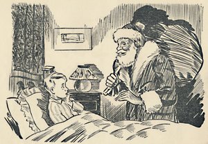 Illustrasjon fra The Mystification of Santa Claus, 1936. av Unbekannt