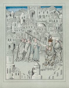 Illustrasjon fra reisene til den legendariske engelske ridderen Sir John Mandeville, c1372 av Unbekannt
