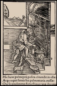 Illustrasjon til boken Ship of Fools av Sebastian Brant, 1497. av Unbekannt